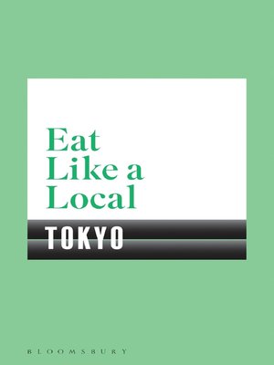 Eat Like a Local TOKYO - ebook